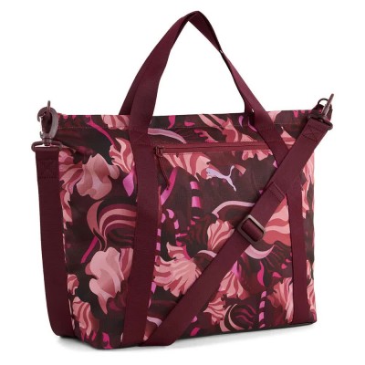 пазарска,чанта,всички,чанти,puma,at,ess,floral,ribbon,shopper,bag,ruby,shimmer,(pink)
