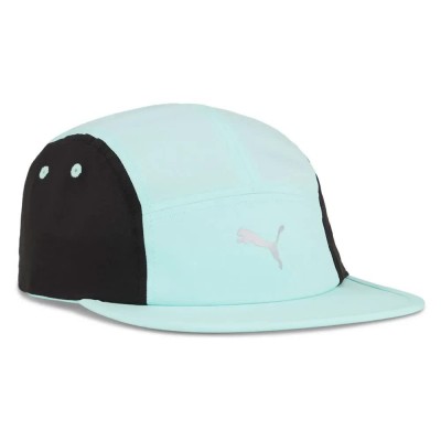 шапка,всички,шапки,puma,ess,running,5,panel,cap,mint,melt,(blue)
