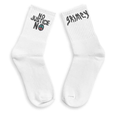 чорапи,мъжки,чорапи,grimey,peace,within,no,justice,socks,white,(off,white)