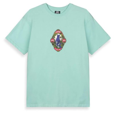 тениска,мъжки,тениски,grimey,the,premiere,liqueur,regular,short,sleeve,t,shirt,green,blue,(light,blue)