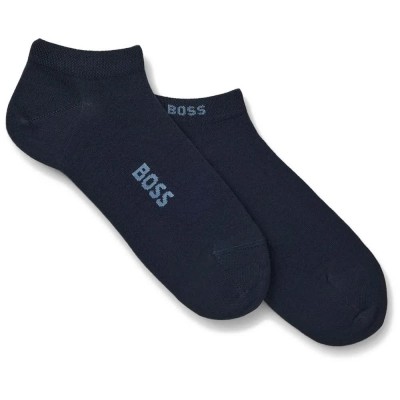 чорапи,мъжки,чорапи,дамски,чорапи,boss,logo,bamboo,10270348,socks,2,pairs,blue,(dark,blue)