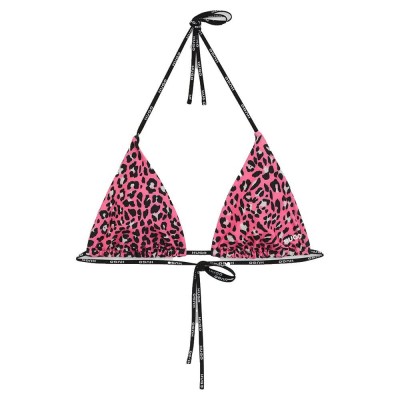 дамски,бански,костюми,hugo,pure,10271387,01,triangle,bikini,top,light,pastel,red,(pink)