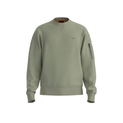 блуза,мъжки,пуловери,boss,mixed,full,zip,sweatshirt,green,(open,green)