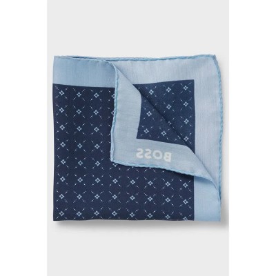 ръкавици,шапки,и,шалове,boss,pocket,square,handkerchief,blue