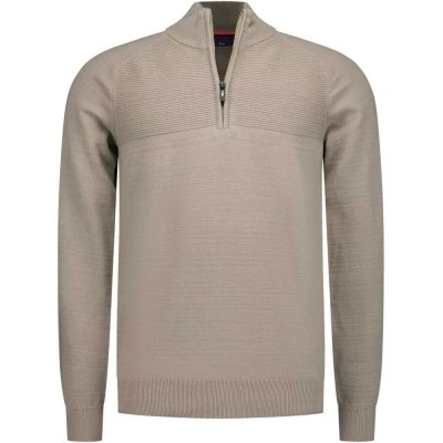 блуза,мъжки,пуловери,nza,new,zealand,edison,half,zip,sweater,beige,(dessert,sand)