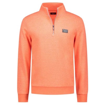 блуза,мъжки,пуловери,nza,new,zealand,jacob,half,zip,sweater,red,orange,(orange)