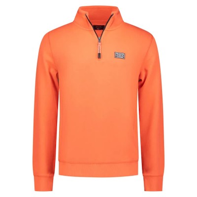 блуза,мъжки,пуловери,nza,new,zealand,john,half,zip,sweater,red,orange,(orange)