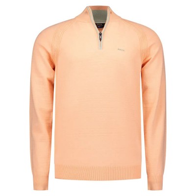 блуза,мъжки,пуловери,nza,new,zealand,memphis,half,zip,sweater,apricot,orange,(orange)