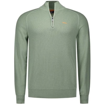 блуза,мъжки,пуловери,nza,new,zealand,quinn,half,zip,sweater,classic,army,(green)