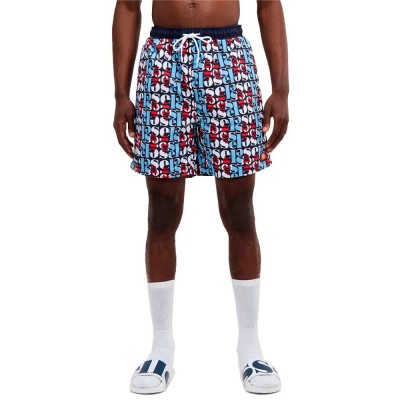 бански,гащета,мъжки,бански,костюми,ellesse,block,aop,swimming,shorts,blue