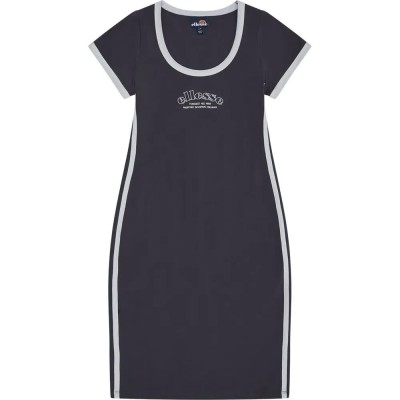 рокля,дамски,поли,и,рокли,ellesse,lucerne,short,sleeve,dress,grey,(dark,grey)