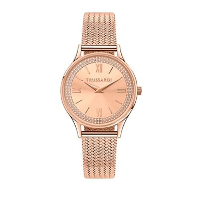 часовник,часовници,trussardi,r2453152505,woman,watch,golden,(pink)
