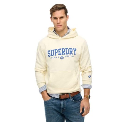 суичър,мъжки,пуловери,superdry,code,core,sport,hoodie,yellow,(cream)