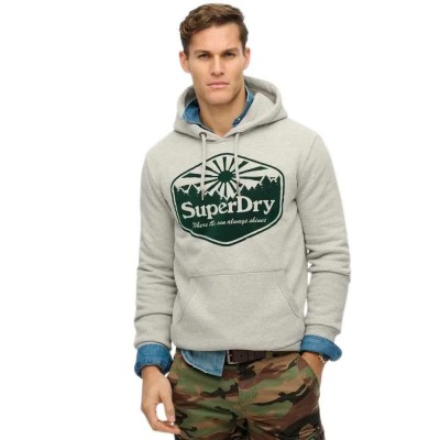 суичър,мъжки,пуловери,superdry,sun,hoodie,grey,(grey,marl)