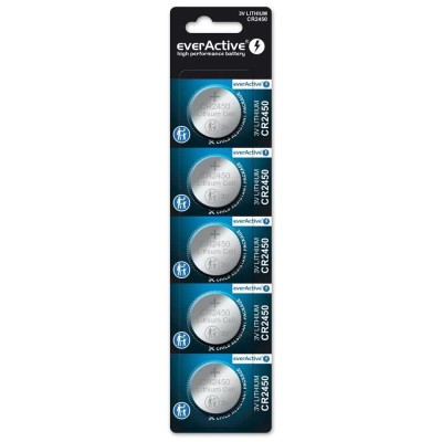 батерии,everactive,mini,cr2450,alkaline,battery,5,units,grey,(clear)