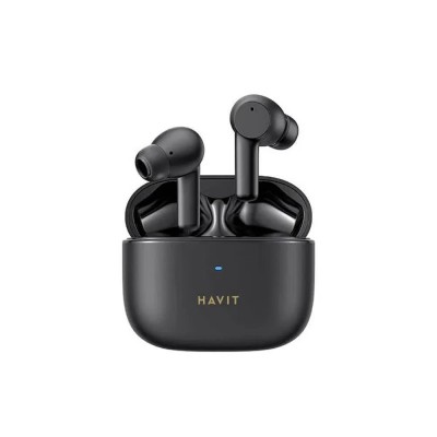 слушалки,слушалки,havit,tw958,pro,wireless,earphones,black