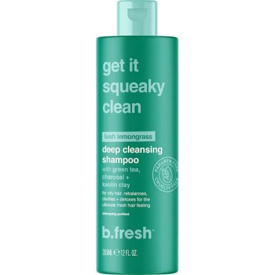 хигиена,коса,bfresh,get,it,squeaky,clean,deep,cleansing,shampoo,355ml,clear,(white)