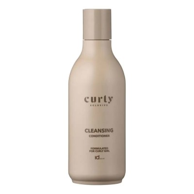 хигиена,коса,id,hair,curly,xclusive,cleansing,conditioner,shampoo,250ml,clear,(white)