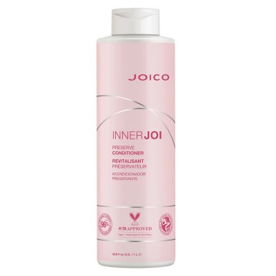 хигиена,коса,joico,innerjoi,preserve,color,hair,conditioner,1000ml,pink,(white)