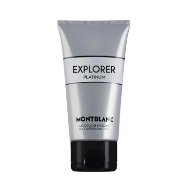 хигиена,тяло,montblanc,explorer,platinium,shower,bath,gel,150,ml,clear,(white)