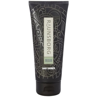 хигиена,тяло,raunsborg,man,body,shower,bath,gel,200,ml,white,(grey)