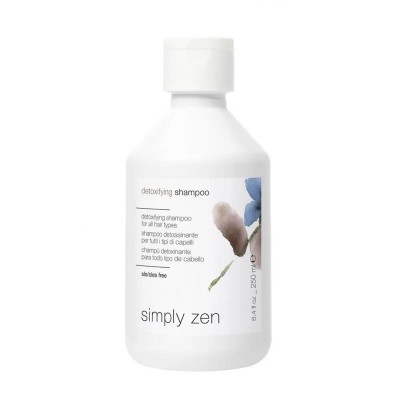 хигиена,коса,simply,zen,detoxifying,shampoo,250ml,clear,(white)