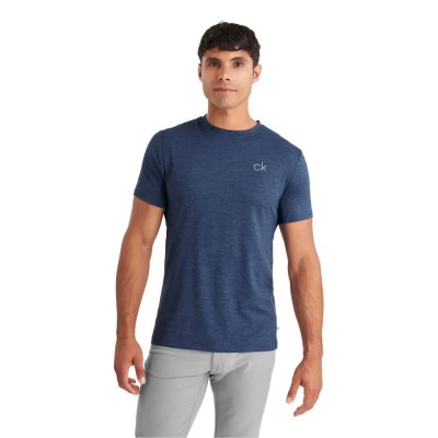 тениска,мъжки,тениски,calvin,klein,golf,newport,short,sleeve,t,shirt,navy,marl,(blue)