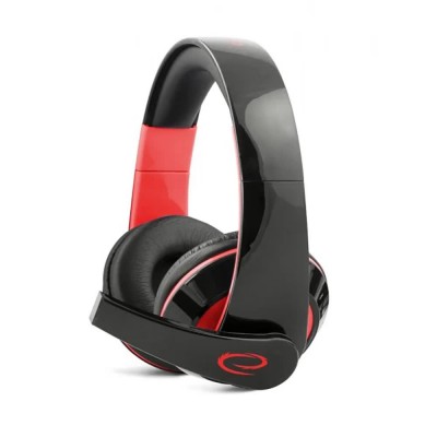 слушалки,слушалки,esperanza,egh300r,headphones,black,red,(black)