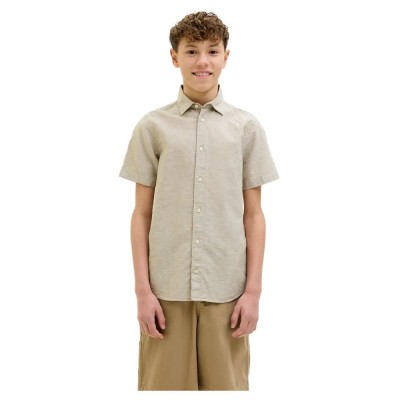 риза,с,къс,ръкав,детски,ризи,jack,&,jones,breeze,linen,blend,short,sleeve,shirt,crockery,(beige)
