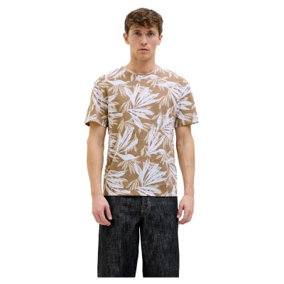 тениска,мъжки,тениски,jack,&,jones,bryan,aop,short,sleeve,t,shirt,coriander,(brown)
