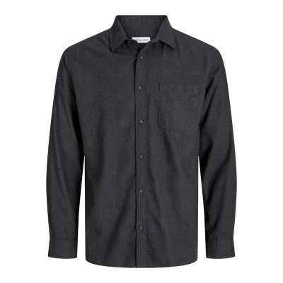 риза,с,дълъг,ръкав,мъжки,ризи,jack,&,jones,classic,plus,size,long,sleeve,shirt,dark,grey,melange,(grey)