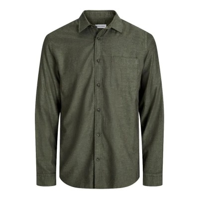 риза,с,дълъг,ръкав,мъжки,ризи,jack,&,jones,classic,plus,size,long,sleeve,shirt,rosin,(green)