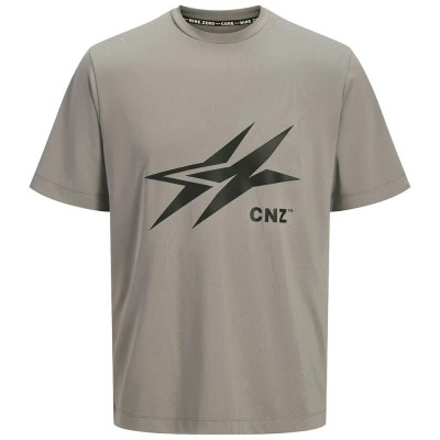 тениска,мъжки,тениски,jack,&,jones,cnz,amsterdam,logo,short,sleeve,t,shirt,gray,flannel,(beige)