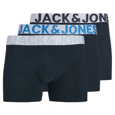 боксерки,мъжко,бельо,jack,&,jones,conor,solid,boxers,3,units,navy,blazer,navy,blazer,navy,blazer,white,wb,(blue)