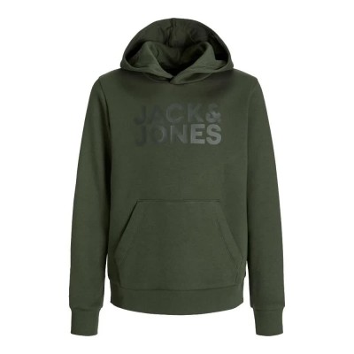 суичър,детски,блузи,jack,&,jones,corp,logo,sn,mni,hoodie,duffel,bag,big,tonal,(green)