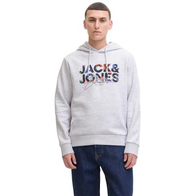 суичър,мъжки,пуловери,jack,&,jones,geplas,ln,hoodie,white,(white,melange)