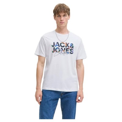 тениска,мъжки,тениски,jack,&,jones,geplas,short,sleeve,t,shirt,white