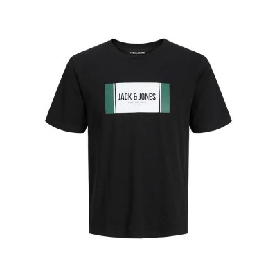 тениска,мъжки,тениски,jack,&,jones,hayato,short,sleeve,t,shirt,black