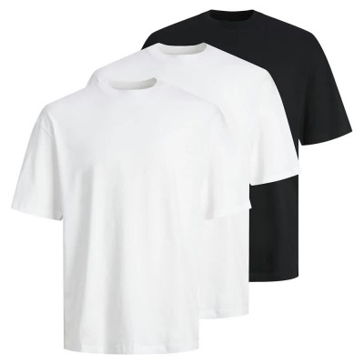 тениска,мъжки,тениски,jack,&,jones,hugo,loose,short,sleeve,t,shirt,white,2x,white,1x,black,(white,black)