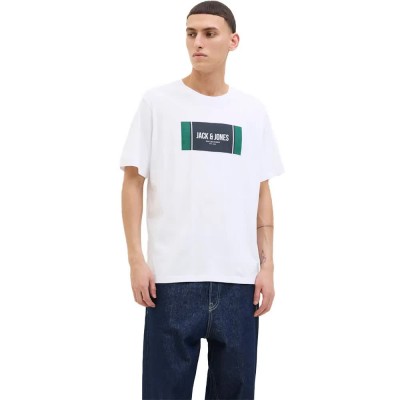 тениска,мъжки,тениски,jack,&,jones,hayato,short,sleeve,t,shirt,white