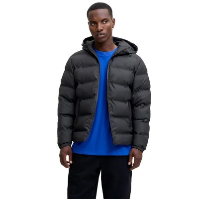 яке,мъжки,якета,jack,&,jones,lements,pu,puffer,jacket,black