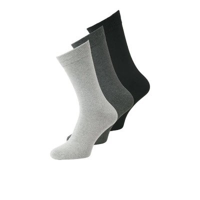 чорапи,мъжки,чорапи,jack,&,jones,ordinary,socks,3,pairs,black,dark,grey,light,grey,(multicolor)