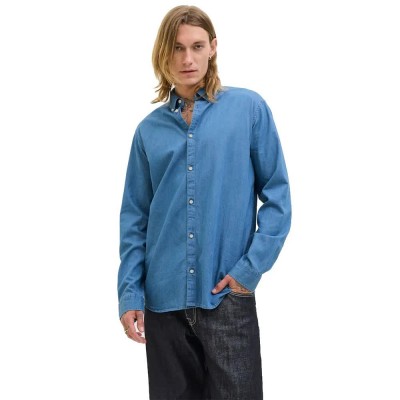 риза,с,дълъг,ръкав,мъжки,ризи,jack,&,jones,perfect,denim,long,sleeve,shirt,medium,blue,denim,(blue)