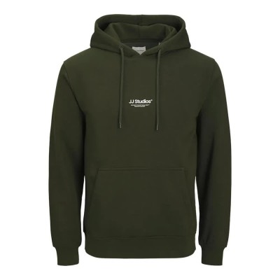 суичър,мъжки,пуловери,jack,&,jones,soho,plus,size,hoodie,duffel,bag,(green)