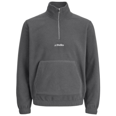 блуза,мъжки,пуловери,jack,&,jones,soho,half,zip,sweatshirt,grey,(castlerock)