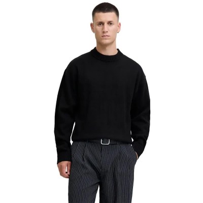 блуза,мъжки,пуловери,jack,&,jones,urban,k,sweater,black