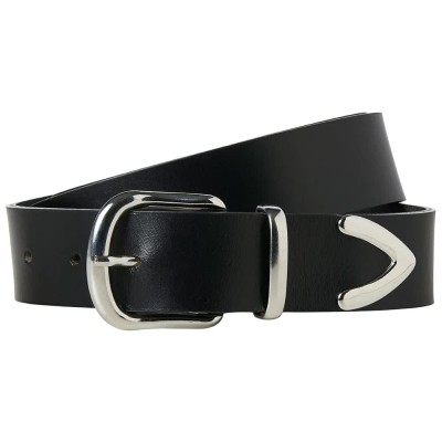 колан,колани,jack,&,jones,western,leather,belt,black,(black)