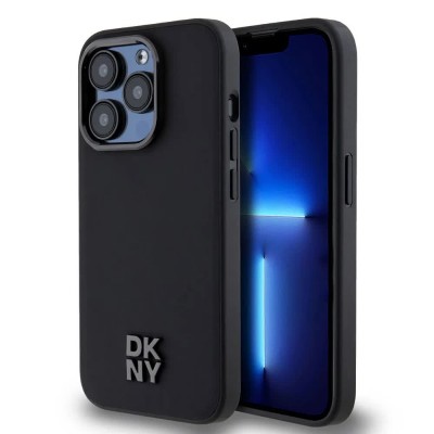 други,аксесоари,dkny,pu,leather,stack,logo,magsafe,iphone,15,pro,max,phone,case,black,(black)