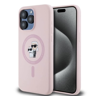 други,аксесоари,karl,lagerfeld,liquid,silicone,karl,and,choupette,magsafe,iphone,14,pro,max,phone,case,pink,(pink)