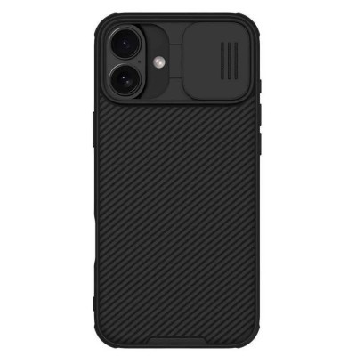 други,аксесоари,nillkin,camshield,pro,magnetic,hard,apple,iphone,16,phone,case,black,(black)